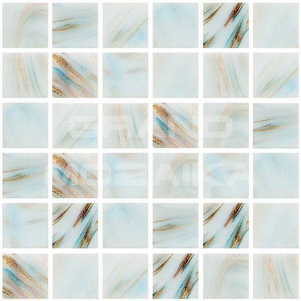 Стеклянная мозаика с авантюрином, серия Diamante