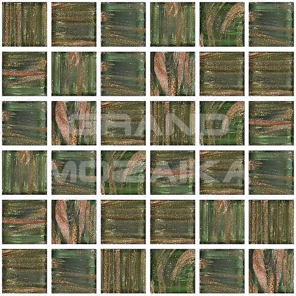 Стеклянная мозаика с авантюрином, серия Diamante