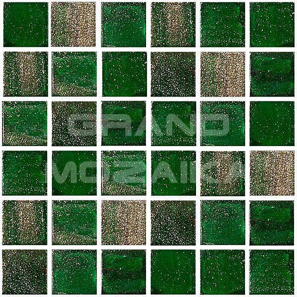 Стеклянная мозаика с авантюрином, серия Diamante