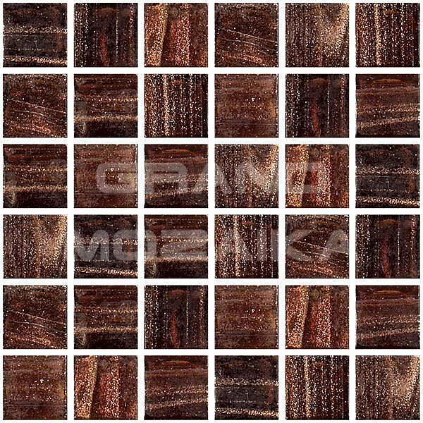 Стеклянная мозаика с авантюрином, серия Diamante