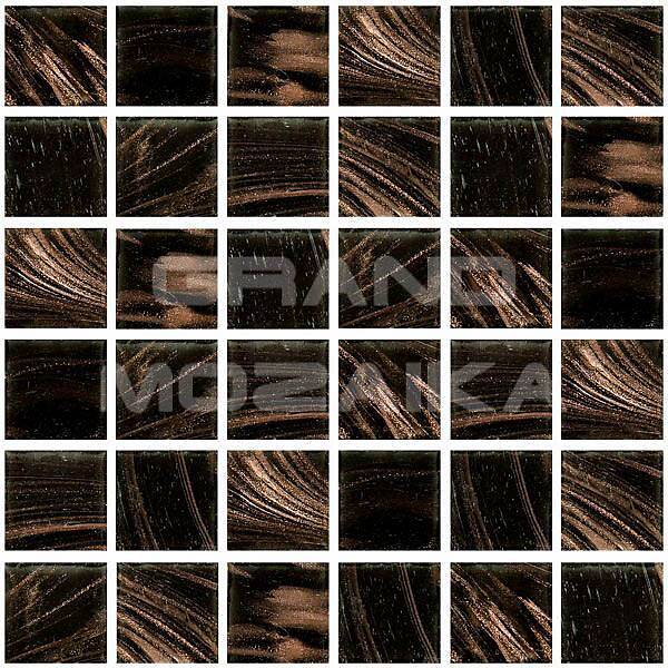 Стеклянная мозаика с авантюрином, серия Diamante