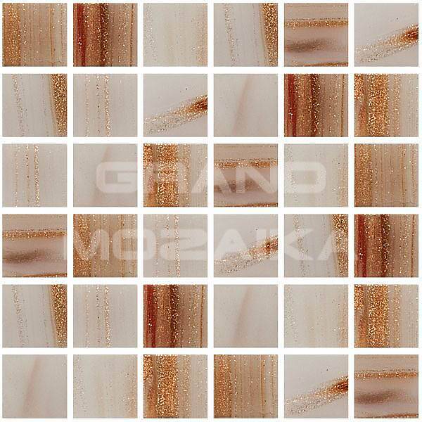 Стеклянная мозаика с авантюрином, серия Diamante