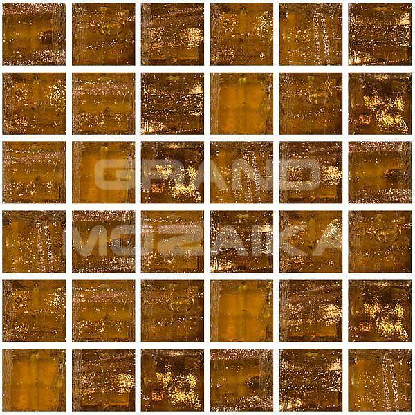 Стеклянная мозаика с авантюрином, серия Diamante