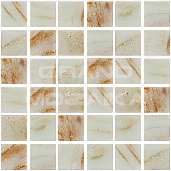 Стеклянная мозаика с авантюрином, серия Diamante