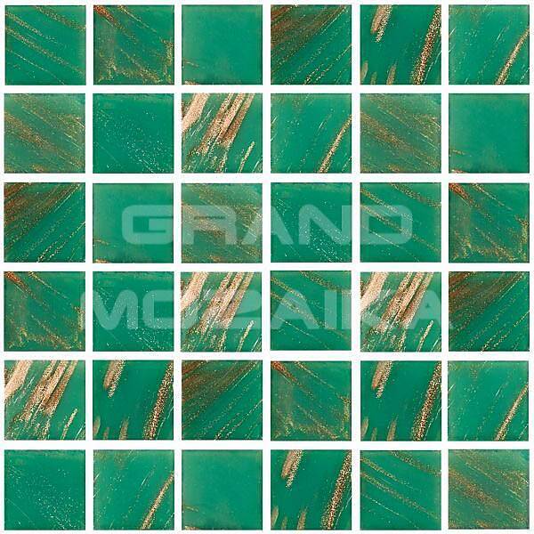 Стеклянная мозаика с авантюрином, серия Diamante