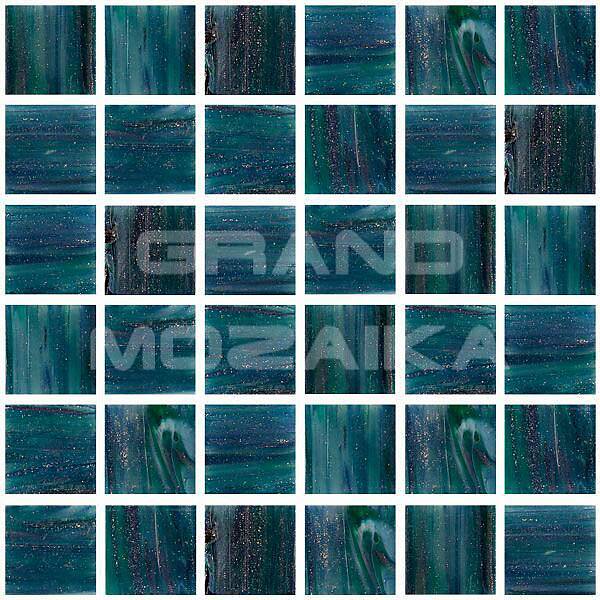 Стеклянная мозаика с авантюрином, серия Diamante