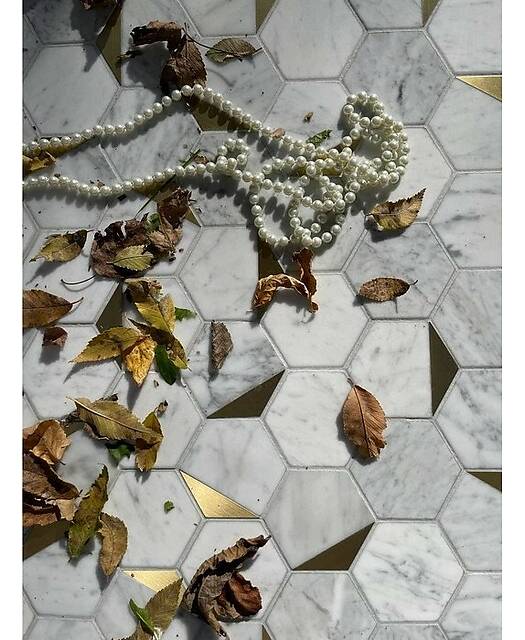 Мозаика из натурального камня и металла, серия ORRO Stone