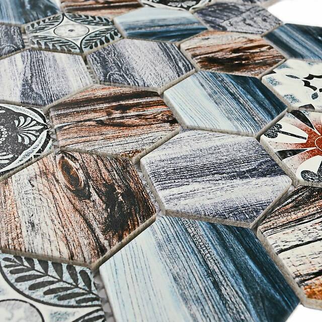 Мозаика из керамогранита, серия Ceramic Bona