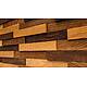 3D мозаика из дерева (дуб), колеровка натур, орех, венге