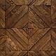 3D мозаика из дерева (дуб), колеровка венге
