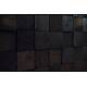 3D мозаика из дерева (дуб), сильный обжиг, колеровка черный