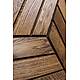 3D мозаика из дерева (дуб), колеровка мокко
