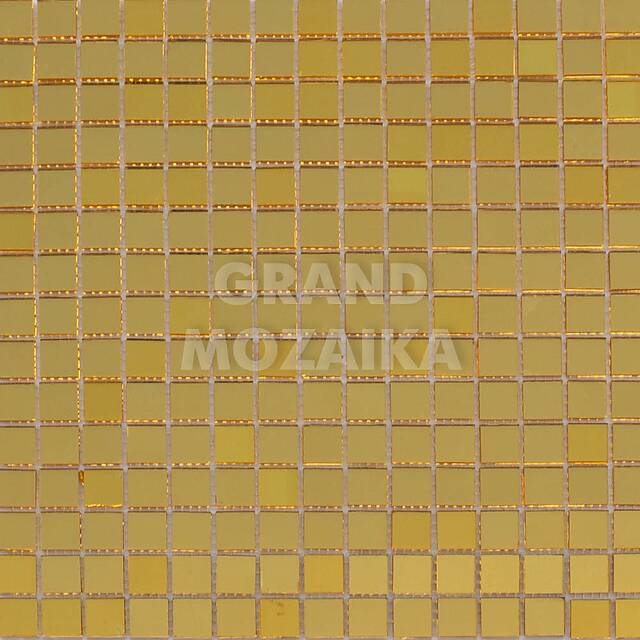 Золотая мозаика GN01G-15 (обрезная), серия Real gold