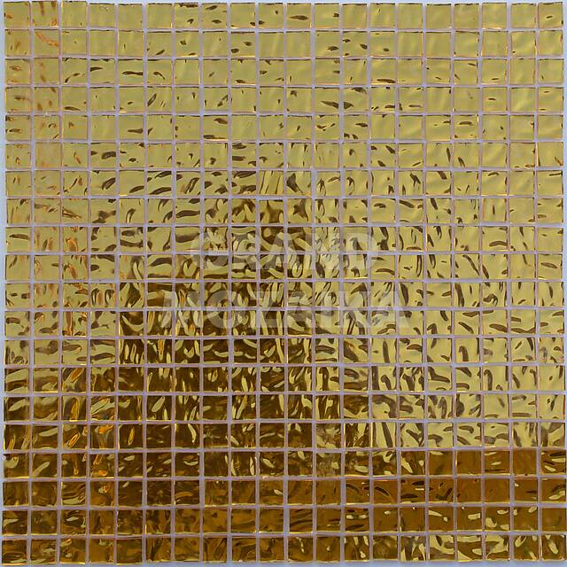 Золотая мозаика GN02G-15 (обрезная), серия Real gold