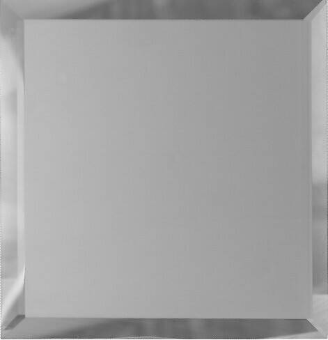 Квадратная зеркальная плитка, матовая (100x100 мм)