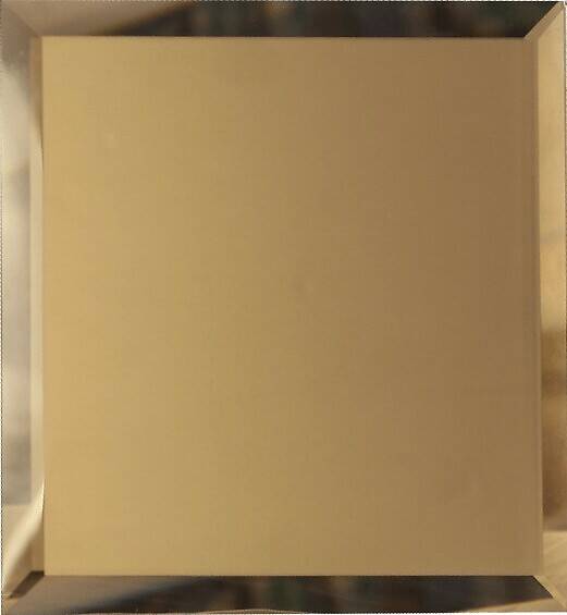 Квадратная зеркальная плитка, матовая (250x250 мм)