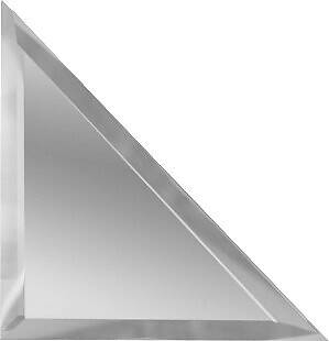 Треугольная зеркальная плитка (стороны 150х150 мм)