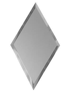 Матовая зеркальная плитка с фацетом (20х34 см), серия Ромб