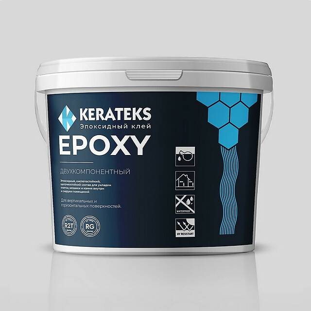 Эпоксидный клей Kerateks Epoxy, 5 кг