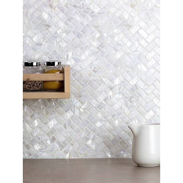 Мозаика из ракушки, серия Natural Pearl