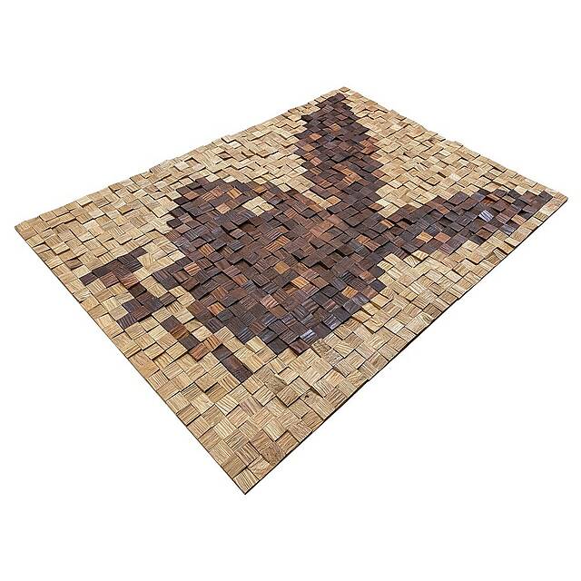 Панно из дерева (дуб, термоясень) PlayBoy Oak