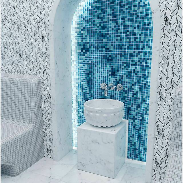 Мозаика из натурального камня, серия ORRO Stone