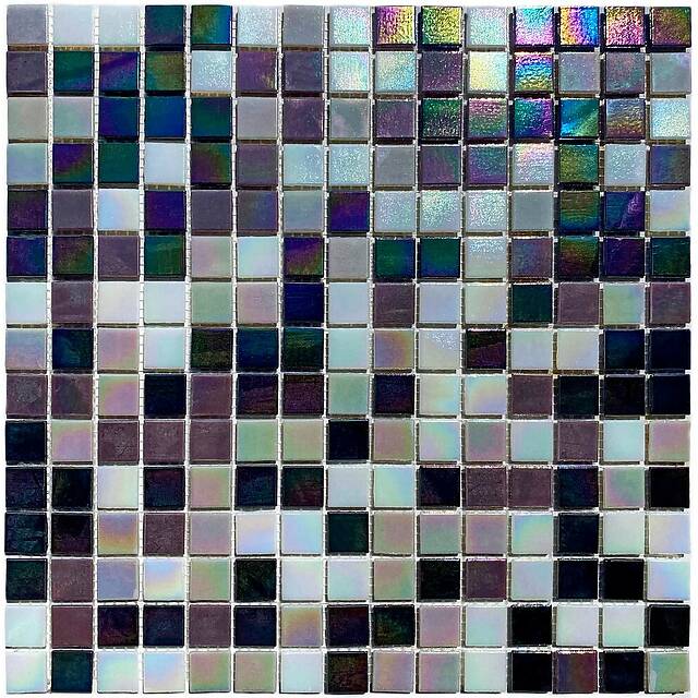 Стеклянная мозаика с перламутром, серия Bona Pearly