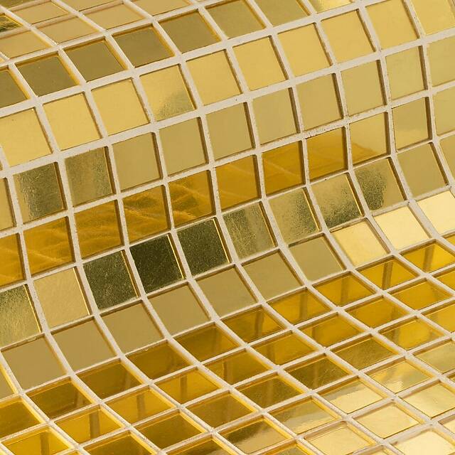 Стеклянная мозаика, серия Gold Eco