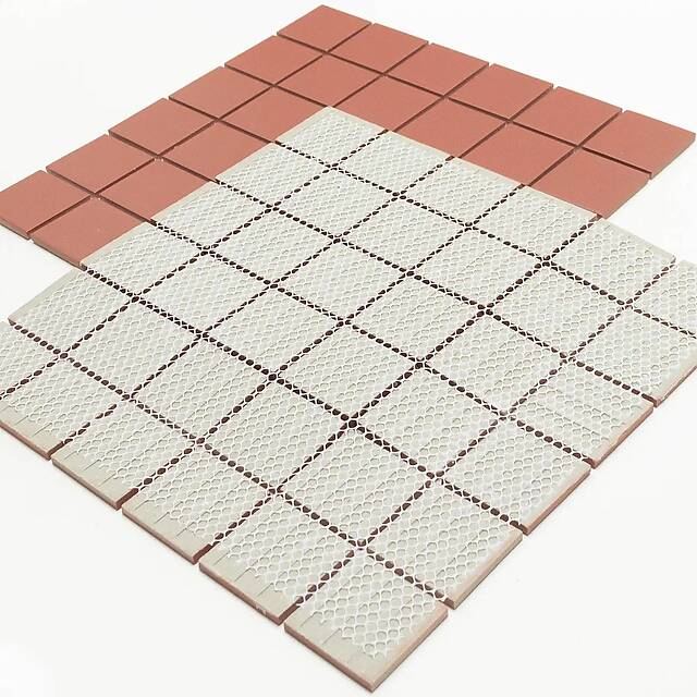 Мозаика из керамогранита, серия Porcelain