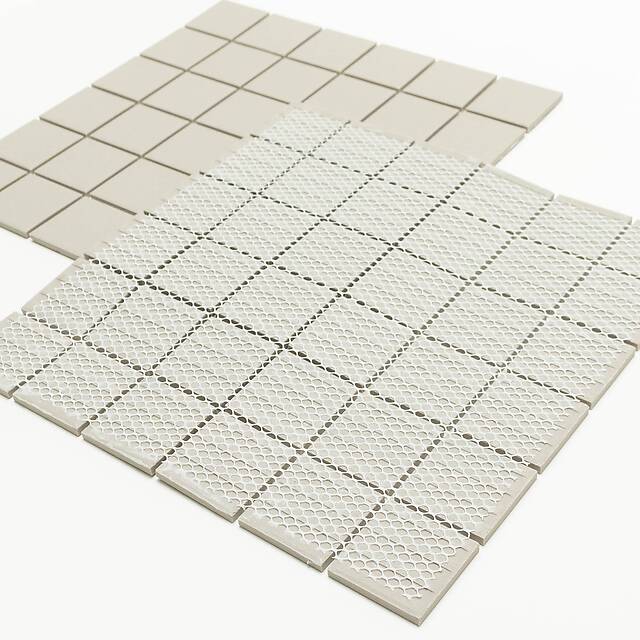 Противоскользящая мозаика из керамогранита, серия Porcelain