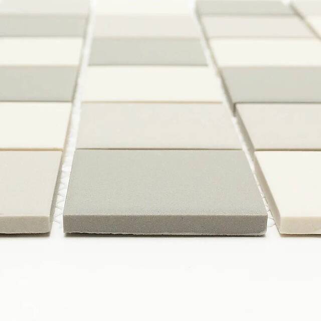 Противоскользящая мозаика из керамогранита, серия Porcelain