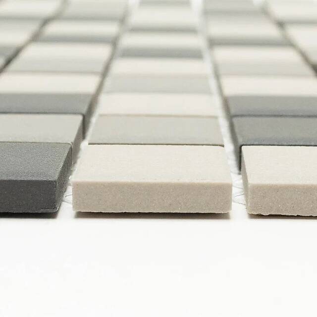 Противоскользящая мозаика из керамогранита, серия Porcelain