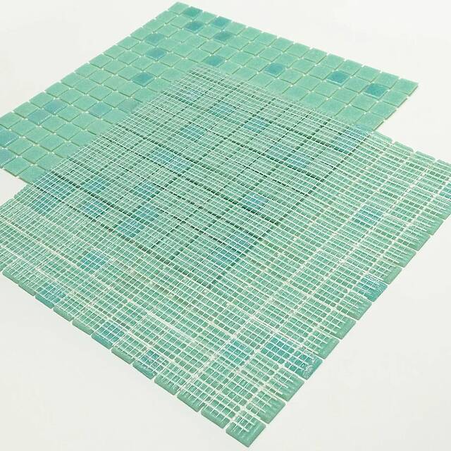 Стеклянная мозаика серия Econom (на сетке)