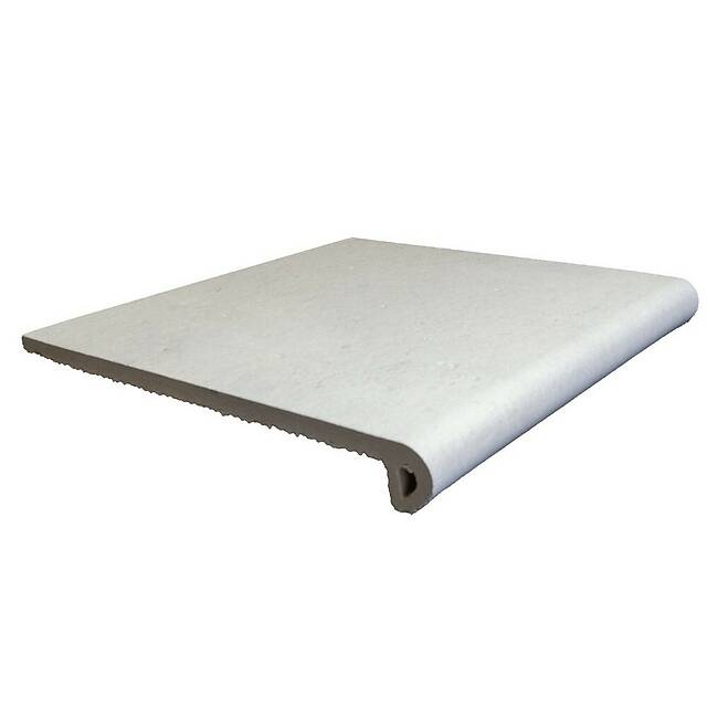 Ступень фронтальная из клинкера 33х33х4, серия Boston White