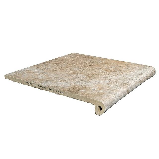 Ступень фронтальная из клинкера 33х33х4, серия Boston Mink