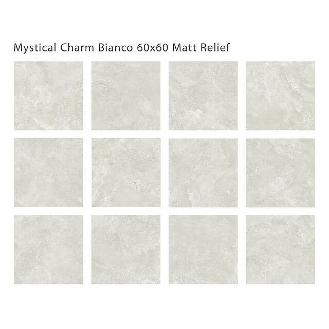 Плитка из керамогранита под мрамор, серия Relief