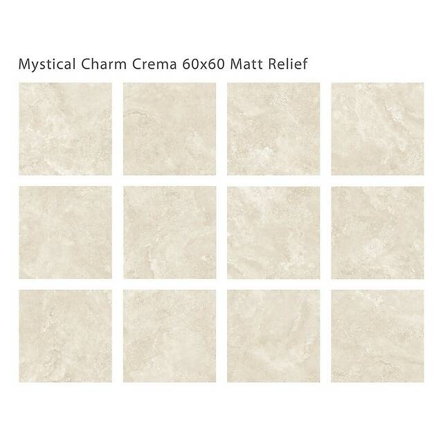 Плитка из керамогранита под мрамор, серия Relief