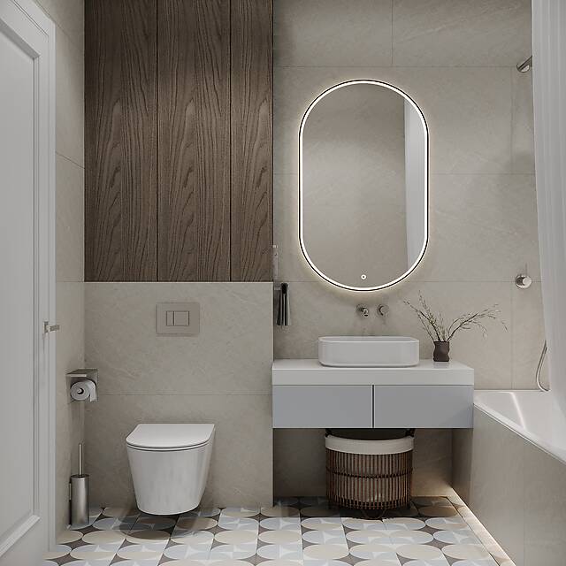 Плитка из керамогранита, серия Porcelain Tile