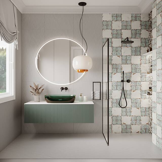 Плитка из керамогранита, серия Porcelain Tile