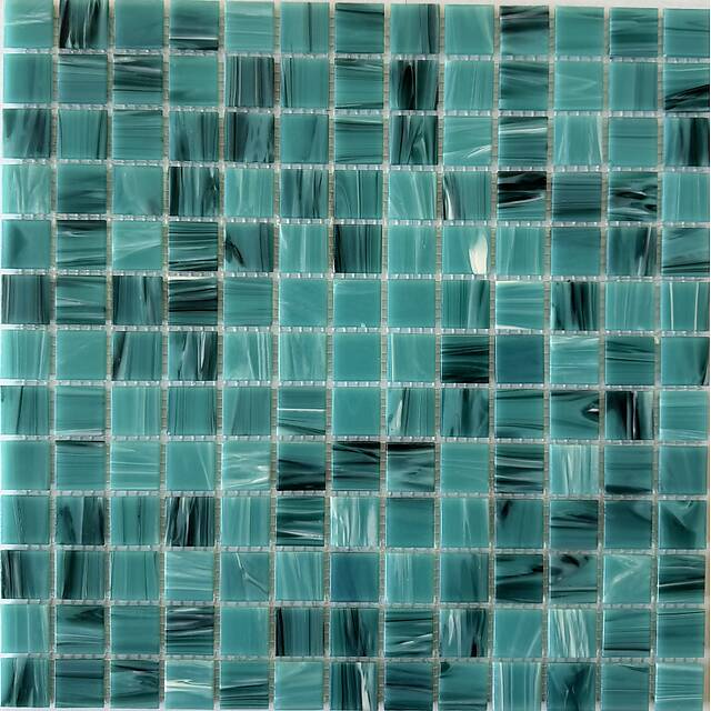 Мозаика из прессованного стекла, серия Glass Pixel