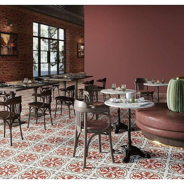 Напольная плитка из керамогранита, серия Siena