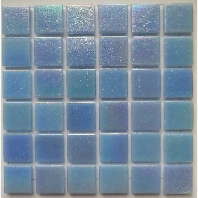 Стеклянная мозаика с перламутром, серия Iridium