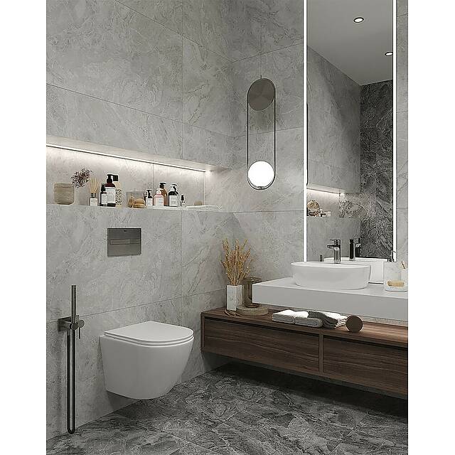 Плитка из керамогранита под мрамор, серия Oasis