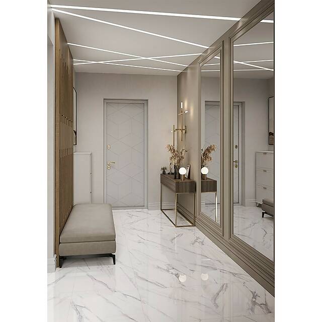 Плитка из керамогранита под мрамор, серия Oasis