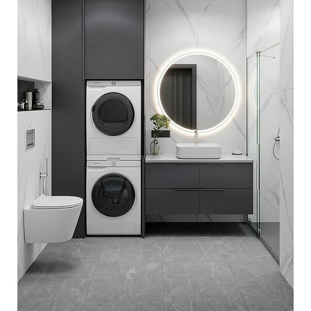 Плитка из керамогранита под мрамор, серия Silk