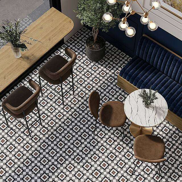 Плитка из керамогранита, серия Carpets