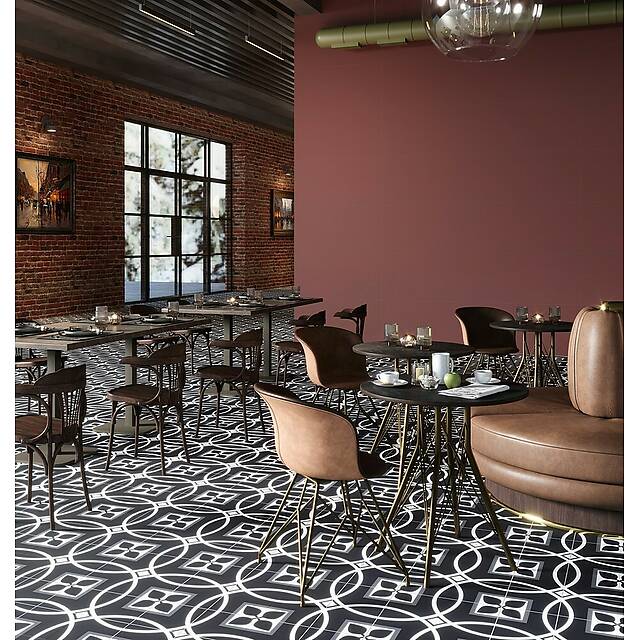 Плитка из керамогранита, серия Carpets