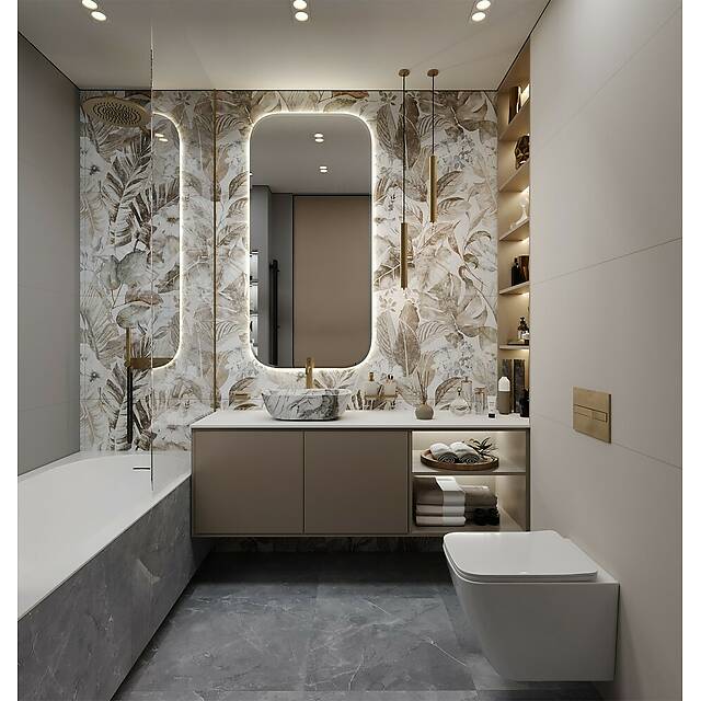 Тонкая плитка из керамогранита, серия Decors S