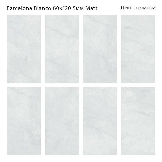 Тонкая плитка из керамогранита, серия Marbles