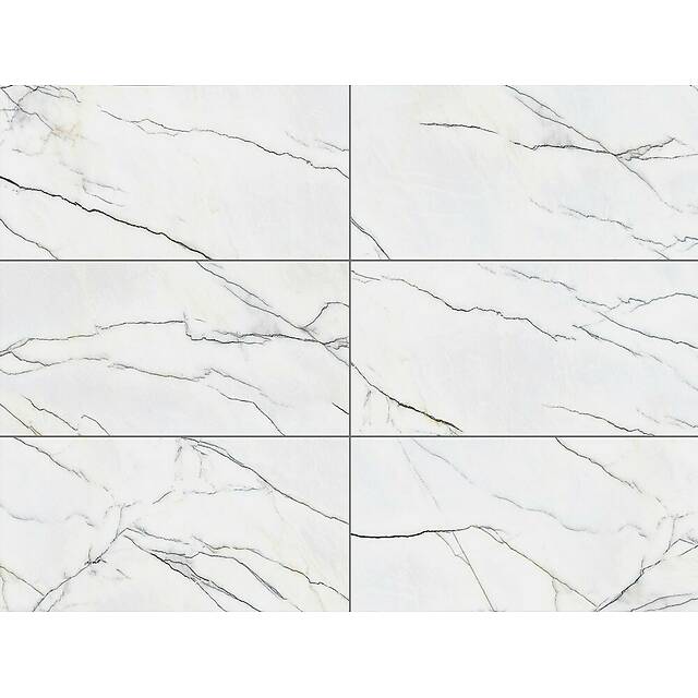 Тонкая плитка из керамогранита, серия Marbles